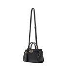 Idra kleine schwarze Handtasche - 26x16x10 cm