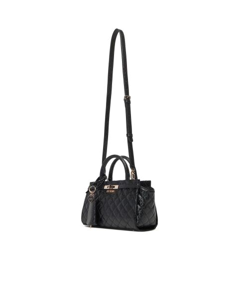 Idra kleine schwarze Handtasche - 26x16x10 cm