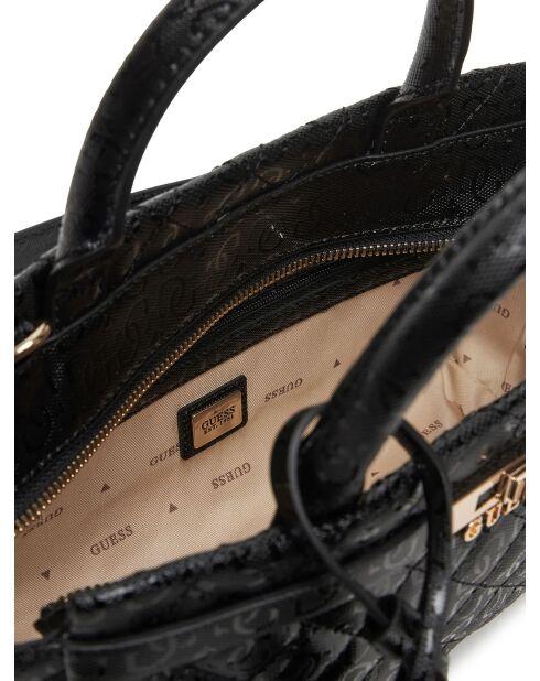 Idra kleine schwarze Handtasche - 26x16x10 cm