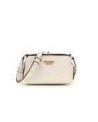 Phoebe Mini-Schultertasche mit cremefarbenem Logo - 18x12x10 cm