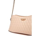 Bandolera Betula con cierre de cremallera en la parte superior color albaricoque - 25x13x8 cm