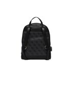 Follie rugzak klein model met houtskoollogo - 23x28x14 cm