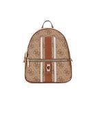 Erenia grote rugzak met latte-logo - 34x28x12 cm