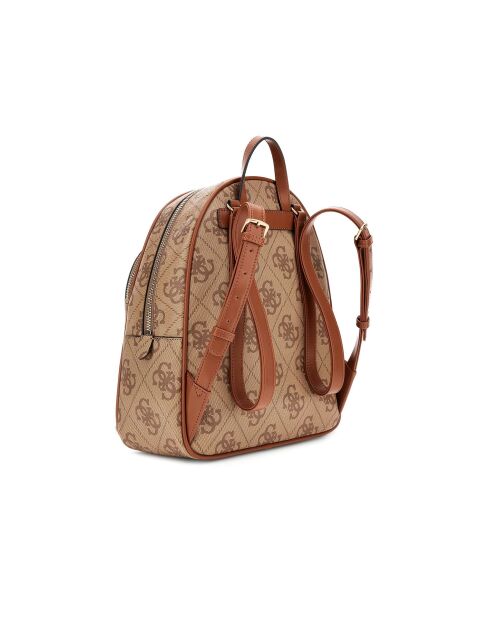 Erenia grote rugzak met latte-logo - 34x28x12 cm