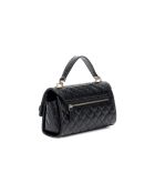 Idra schwarze Handtasche mit Griff - 24x11x8 cm