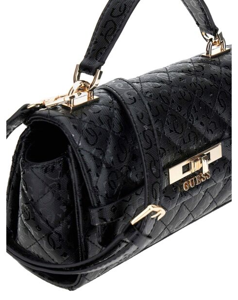 Idra schwarze Handtasche mit Griff - 24x11x8 cm