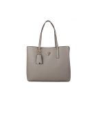Meridian II Girlfriend donkertaupe draagtas - 37x29x11 cm