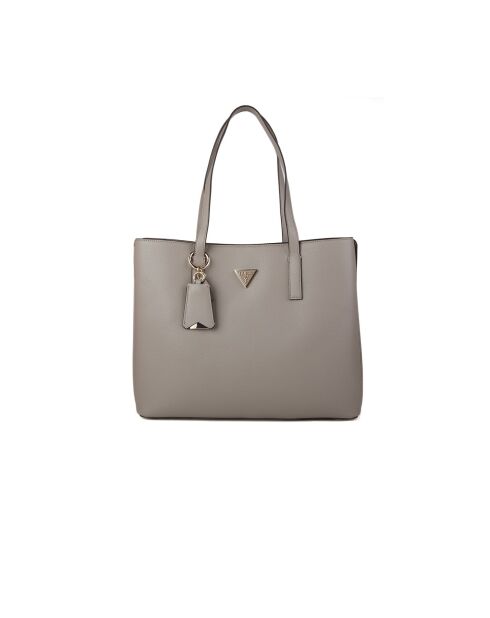 Meridian II Girlfriend donkertaupe draagtas - 37x29x11 cm