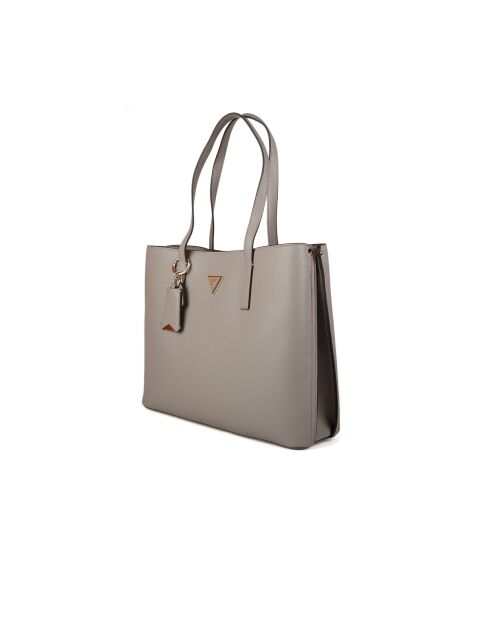 Meridian II Girlfriend donkertaupe draagtas - 37x29x11 cm