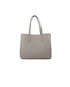Meridian II Girlfriend donkertaupe draagtas - 37x29x11 cm