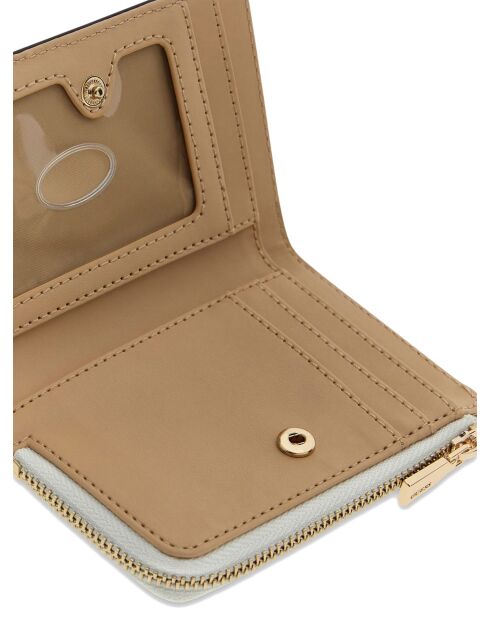 Porta carte Emelie SLG multicolore con zip e logo - 12x8x2 cm