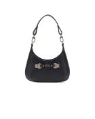 Sac bandoulière Mimina Mini Hobo Crossbody noir - 14x27x7 cm