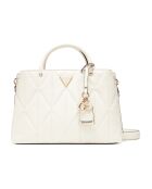 Bolso Aldina Girlfriend blanco roto - 28x20x7 cm