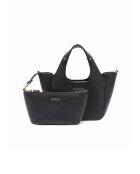Borsa Calista mini tote 2 in 1 nera - 27x17x8 cm