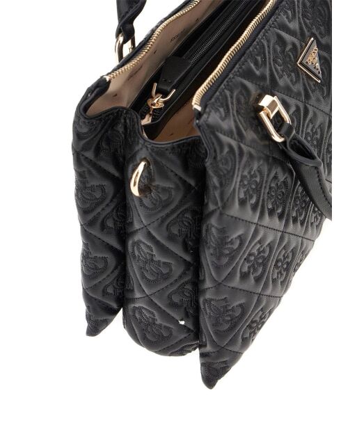 Sac à main Adelasia multi-compartiments noir - 30x22x11 cm