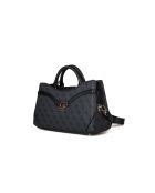 Dea Girlfriend Handtasche mit kohlefarbenem Logo - 33x18x12 cm