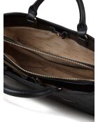 Dea Girlfriend Handtasche mit kohlefarbenem Logo - 33x18x12 cm