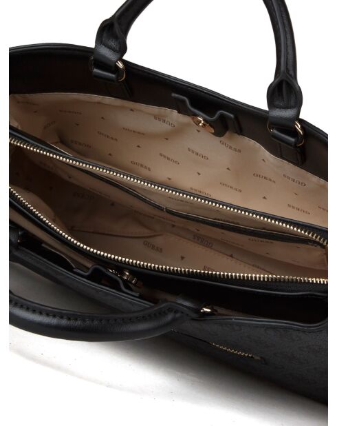 Dea Girlfriend Handtasche mit kohlefarbenem Logo - 33x18x12 cm