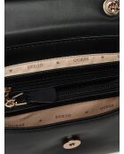 Daryna II Xbody schwarze konvertierbare Schultertasche - 25x14x7 cm