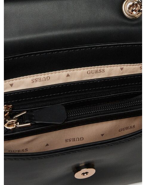 Daryna II Xbody schwarze konvertierbare Schultertasche - 25x14x7 cm