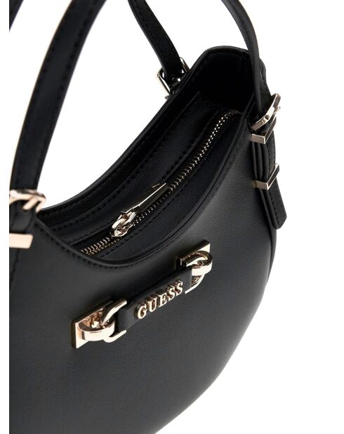 Lefia kleine schwarze Handtasche - 24x14x7 cm