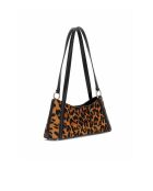 Bandolera Domitilla de piel de leopardo - 29/23x11x8 cm