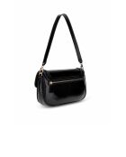 Black Dea schoudertas met klep - 29x15x6 cm