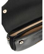 Black Dea schoudertas met klep - 29x15x6 cm