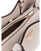 Meridian II Girlfriend ivoorkleurige handtas - 30x24x10 cm