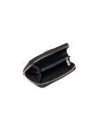 Portefeuille Laurel II SLG moyen à fermeture éclair noir - 14x9x3 cm
