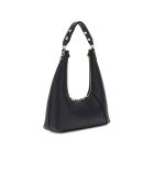 Calista Top schoudertas met ritssluiting aan de zwarte bovenkant - 26x12x8 cm