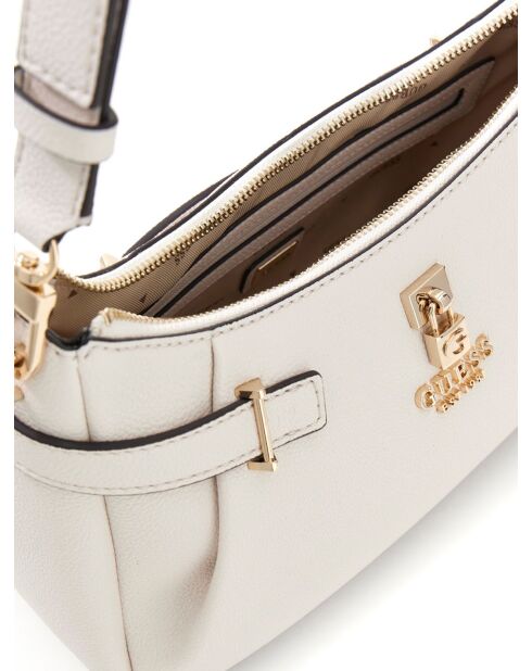 Yesba cremefarbene Schultertasche - 27x13,5x9,5 cm