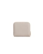 Laurel II SLG kleine Geldbörse mit taupefarbenem Reißverschluss - 11x9x2 cm