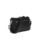 Rosalba Schultertasche mit schwarzem Reißverschluss - 24x14x4 cm