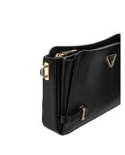 Rosalba Schultertasche mit schwarzem Reißverschluss - 24x14x4 cm