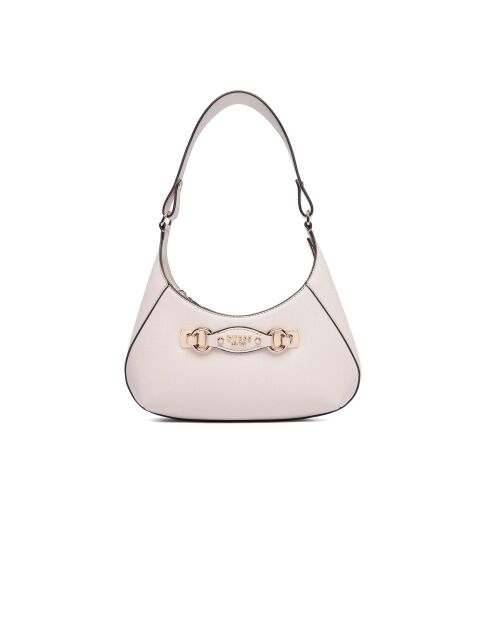 Mimina Schultertasche mit Reißverschluss auf der Steinoberseite - 29x14x7 cm