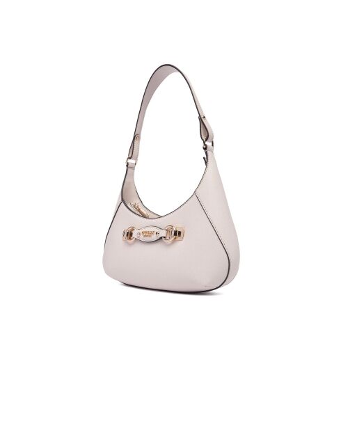 Mimina Schultertasche mit Reißverschluss auf der Steinoberseite - 29x14x7 cm