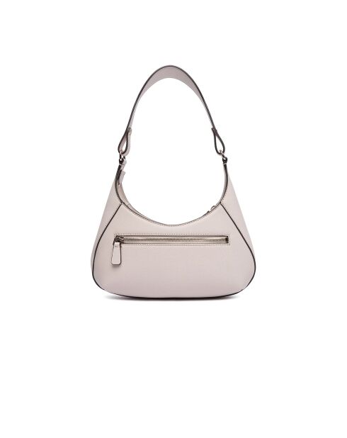 Mimina Schultertasche mit Reißverschluss auf der Steinoberseite - 29x14x7 cm