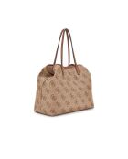 Erenia 2-in-1 grote draagtas met latte-logo - 40x20x34 cm