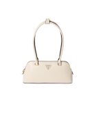 Daryna cremefarbene Schultertasche - 30x14x8 cm