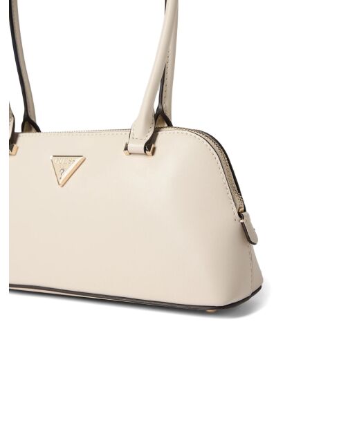 Daryna cremefarbene Schultertasche - 30x14x8 cm