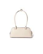 Daryna cremefarbene Schultertasche - 30x14x8 cm