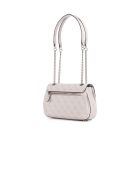 Katya konvertierbare Xbody Rosenwasser-Handtasche mit Logo - 23x15x7 cm