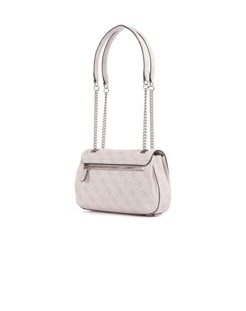 Katya konvertierbare Xbody Rosenwasser-Handtasche mit Logo - 23x15x7 cm