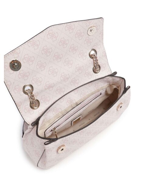 Katya konvertierbare Xbody Rosenwasser-Handtasche mit Logo - 23x15x7 cm