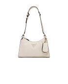 Bandolera Cresidia II con cremallera en la parte superior y logotipo en piedra - 27x17x8 cm