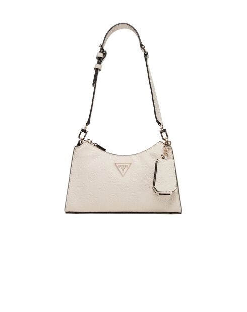 Bandolera Cresidia II con cremallera en la parte superior y logotipo en piedra - 27x17x8 cm