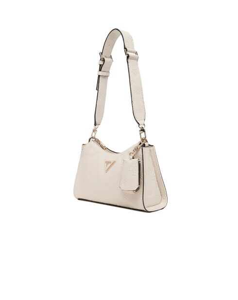 Bandolera Cresidia II con cremallera en la parte superior y logotipo en piedra - 27x17x8 cm