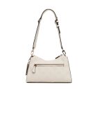 Bandolera Cresidia II con cremallera en la parte superior y logotipo en piedra - 27x17x8 cm