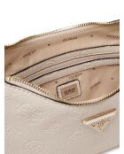 Bandolera Cresidia II con cremallera en la parte superior y logotipo en piedra - 27x17x8 cm